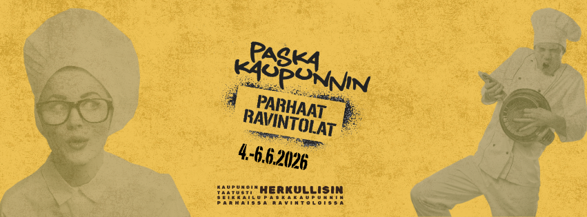 Paskakaupunnin parhaat tulee jälleen!